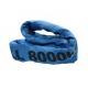 8T Polyester Round Sling , 1.7 Meter Endless Blue Round Sling