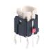 30VDC Illuminated Push Button Switch With ABS / PC Cap