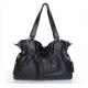 Wholesale Price New Design Real Leather Lady Black Shoulder Bag Handbag #2727
