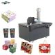 Single Pass Rotary UV Printer Customized Carton Pizza Box Printer