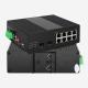 Industrial 8 RJ45 L2+ Gigabit Switch Security / PoE Included Streamline Network Operations