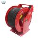 Heavy Duty Retractable Hose Reel Dual Pedestal With Long Life Drive Spring reel drums