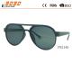 Fashionable design round plastic sunglasses with UV 400 protection lens