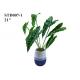 Indoor Artificial Tree Decor Creative Artificial Alocasia Amazonica Clear Veins