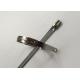 SS304 Ladder Style Cable Ties , Stainless Steel Cable Zip Ties 12mm Width