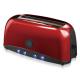 Stainless Steel 4 Slice Long Slot Electric Toaster For Home Breakfast