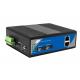 Industrial Cascading Ethernet Fiber Switch 10/100Mbps 2 Ethernet and 2 Optical Ports