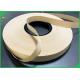 60gsm 15mm Width Food Grade Kraft Paper For Straw Surface Material