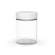 Round Child Resistant Glass Jars 4 Oz Jars Glass Straight Sided Jars With Lids
