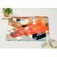 Professional Washable Area Rugs , Colorful Modern Rugs Nonwoven Technics