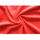 Anti - Pilling Polyester Spandex Velvet Fabric Stretch Knitted Minky Fabric For Toys