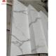 White Black Grey Gold Customized Polished Calacatta Marble Look Porcelain Tile Stairs