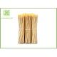 Eco - Friendly Bamboo BBQ Sticks Vegetarian Bbq Skewers Wooden 25cm Length