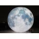 Giant Lighting Inflatable Moon Globe 6 M Dia PLL - 145 Long Lifespan