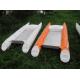 Environment Concerned Catamaran Fishing Boats , 500cm PVC Fabric Catamaran Power Boats