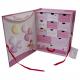 Finger Standing Custom Toy Packaging Boxes Pull Out Toy Box With Ribbon