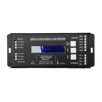 200g Black DMX512 Signal Decoder , 4 Channel DMX Decoder For RGBW LED