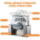 304 Stainless Steel Commercial Orange Juicer Machine 300W Electric