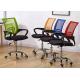 Green Fixed Armrest Mesh Office Swivel Chair