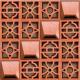 Flower Breeze Block High Quality Building Materials Red Clay Bricks Construction Bricks Fast Delivery