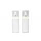 UKA51 Recyclable 100ml Square Airless Lotion Bottles With Transparency Lid
