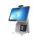 Dual Screen Desktop POS System Machine Cash Register Machine For Restaurant
