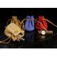 Daily Jewelry Packaging Microfiber Suede Drawstring Gift Bag