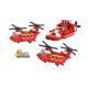 3 In 1 Transformer Fire Engine Building Blocks For Toddlers And Preschoolers