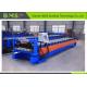 Shaft 75mm Thickness 0.3-0.8mm Metal Roofing Panel Roll Forming Machine