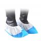 Plastic Disposable Shoe Cover Anti Slip Anti Bacterial Dustproof Foot Cover