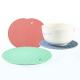 Reusable Anti Skid Round Silicone Glass Cup Coaster
