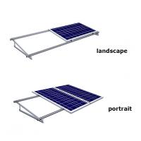 Concrete Flat Roof Solar Mounting System Home Solar Aluminum Panel Mounting Structure