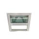 Plastic Frame Upvc Single Hung Window for Hurricane Protection and Lift Up Function