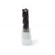 Carbide Square End Mill Cutter Stainless Hardened Steel 0.6 μm Grain Size