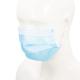 Blue Anti Pollution Dust Mask Disposable Face Mask With Elastic Ear Loop