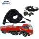 Car Video Aviation Spring Wire Trailer Connector Wire 4-Pin/RCA Spiral Extension Curled Cable