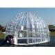 inflatable clear dome tent , clear plastic tent , inflatable transparent tent