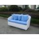 3 Seat - 4 Seat Aluminum Frame Fashion Outdoor Rattan Sofa Set