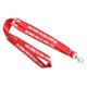 Cheap Promotional Custom printed neck nylon lanyards polyester material sublimation