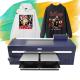 Double Station Digital Textile Printer T Shirt Printing Machine A2 A3 White Ink