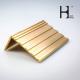 Shining Polishing 57% Cu Skidproof Brass Stair Nosing For Flooring Safety