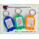 Photo Insert Personalized Photo Keychains Acrylic With Vivid Colors