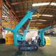 1.2t Mini Cranes 9.6kW Mobile Lift Hydraulic Spider Lifting Crawler Crane With Certification