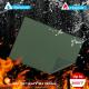 Silicone Reusable Large Fiber Coating High-Temperature Flame Retardant Camping BBQ Pad Green Square Fire Pit Mat