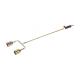 UP320-2 Gas Propane Torch Weed Burner Killer Flame Blow Torch for Roofng Roads Ice