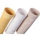 Cement Silo Polyester Felt Filter Bag 2000 - 9000mm Length 190 Degree Working Temperature