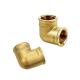 Spanish Style Sliding PEX Pipe Fittings Raccord Multicouche 16x1/2 Female Elbow Pex Connector Sliding Brass Fitting
