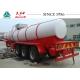 40T 22000 Ltr Acid Transport Trailers With Airbag Suspension