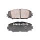Reference NO. 37544 OE 04465-42160 04465-02220 D1210 for Toyota Rav4 Brake Pad