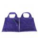 Egg plant shape shopping bags, non woven custom design shopping totes, grocery bag polyester folding promotional bag